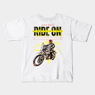 Ride On Royal enfield Himalayan 450 Kids T-Shirt